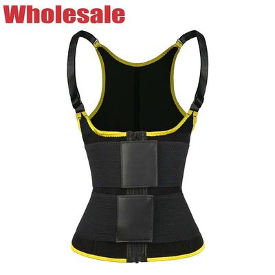 6X Plus Size Neoprene Workout Waist Trainer Vest For Calorie Burn