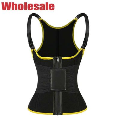 Neoprene Slimming Vest NANBIN 5XL Waist Trainer Vest With Zipper Plus Size