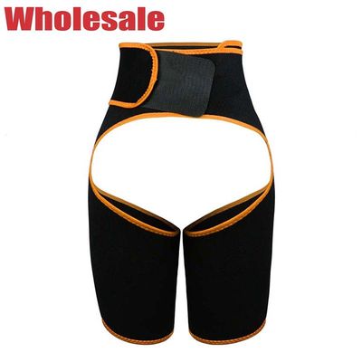Orange Single Belt Stomach And Thigh Trimmer Sweat Belt For Stomach And Thighs
