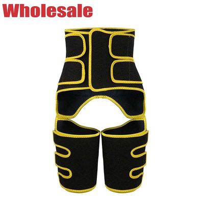 Yellow Hook And Loop Closure XL Waist Arm And Thigh Trainer OEM
