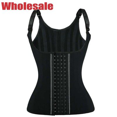 Neoprene Bodybuilding Waist Trainer Adjustable Shoulder Strap Body Waist Cincher Vest