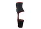 Red Velcro 3 In 1 Thigh Trimmer NANBIN Waist Trainer With Thigh Bands