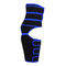 Blue Velcro Three Belt Neoprene Waist And Thigh Trimmer Customized