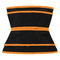 Women'S Workout Sweat Belt Orange Velcro Button Gym Belt For Stomach