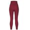 Red 89cm Latex Yoga Pants High Waisted Compression Leggings S Size