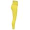 Yellow XL 95cm High Waisted Running Leggings High Rise Yoga Pants