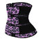 Core Leopard Print Waist Trainer With Zipper And Belt For Everyday Use