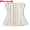Hollow White 3XS-6XL Latex Sport Waist Trainer For Lower Belly Fat