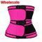 100 Latex Double Abdominal Belt Double Band Waist Trainer 3 Layer Hooks