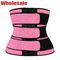 Pink Black Nylon Neoprene 4XL 5XL 3 Hook Waist Trainer With 3 Belts